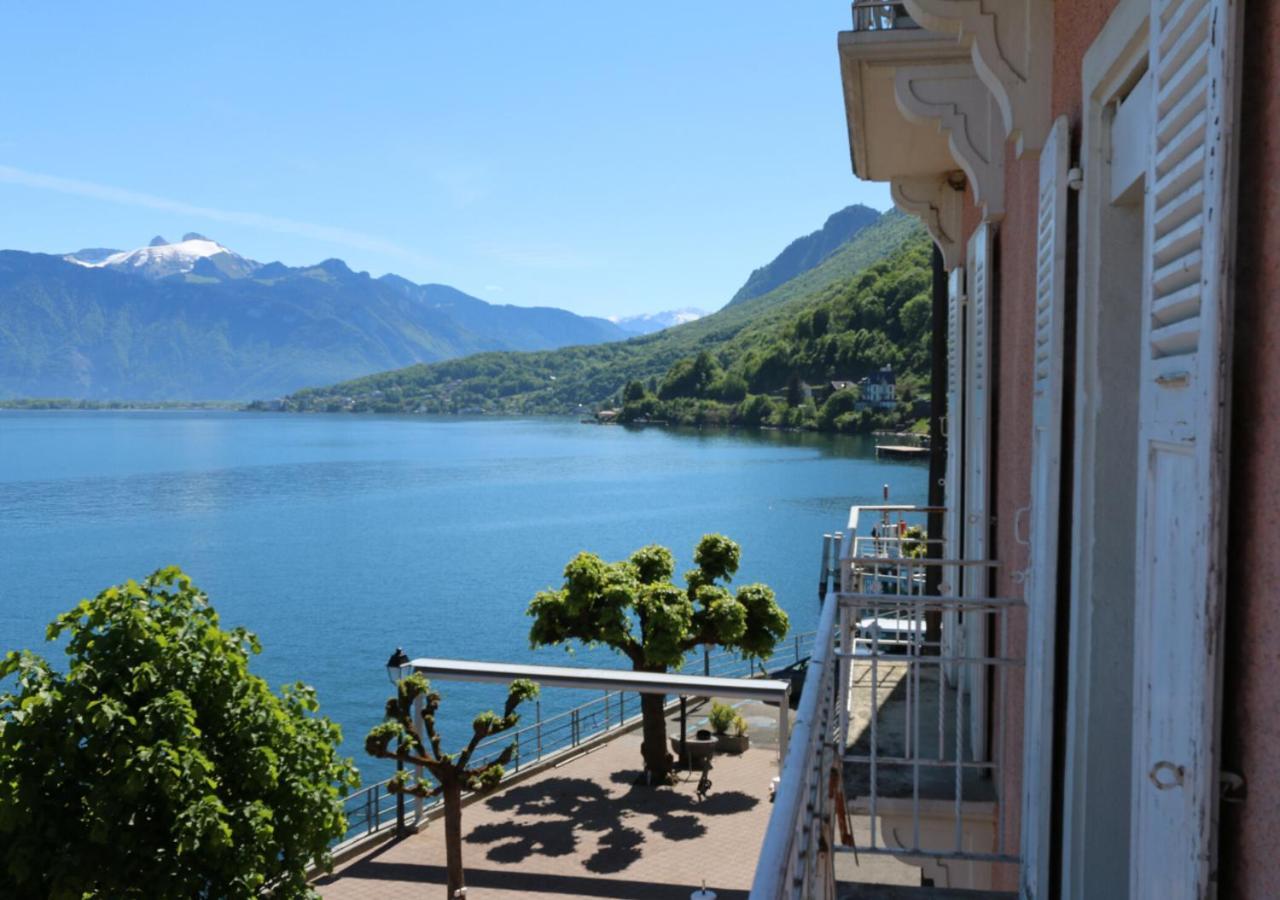 Отель Le Rivage Saint-Gingolph Экстерьер фото